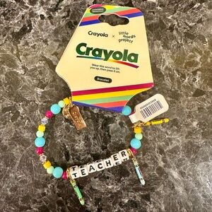 Little Words Project Crayola Teacher Bracelet